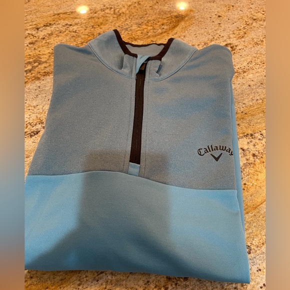 Men’s Callaway Fleece Lined pull over 1/4 zip - Picture 5 of 8